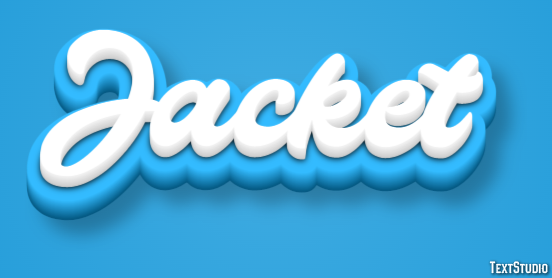Jacket Tekst Effect