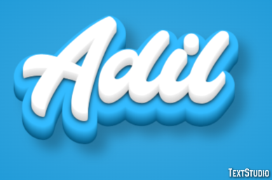 Adil Text Effect