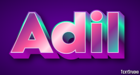 Adil Text Effect