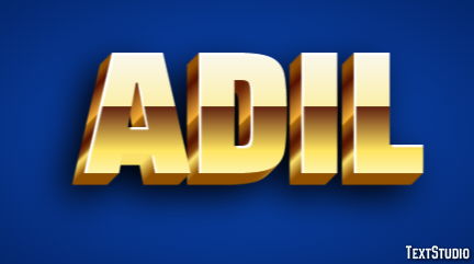 Adil Text Effect
