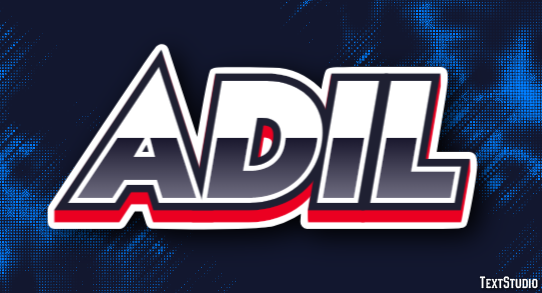 Adil Text effect