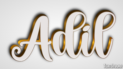 Adil Text Effect