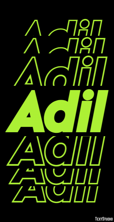 Adil Text Effect