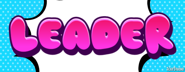Leader Text Effect