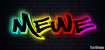MeWe Efecto de Texto