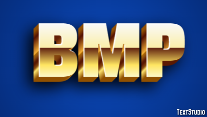BMP Texteffekt