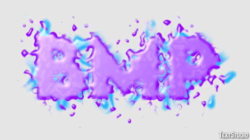BMP Texteffekt