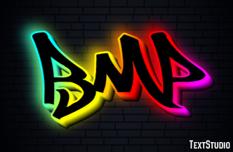 BMP Texteffekt