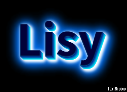 Lisy Effetto testo