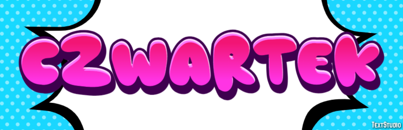 Czwartek テキスト効果
