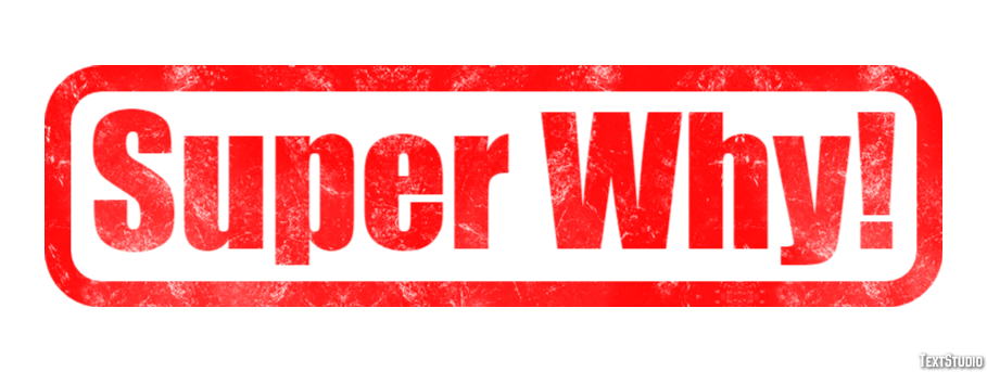 Super Why! Text Effect