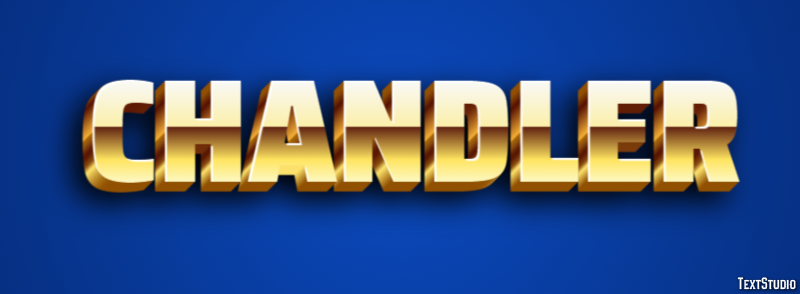 Chandler Efekt tekstowy