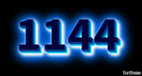 1144 Text Effect