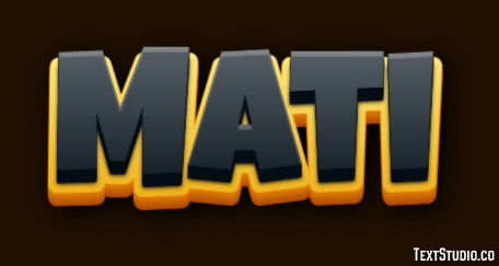 Mati Effetto testo