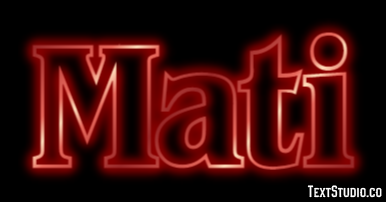 Mati Effetto testo