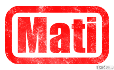 Mati Effetto testo