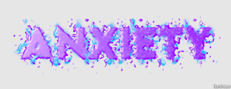 Anxiety Text Effect