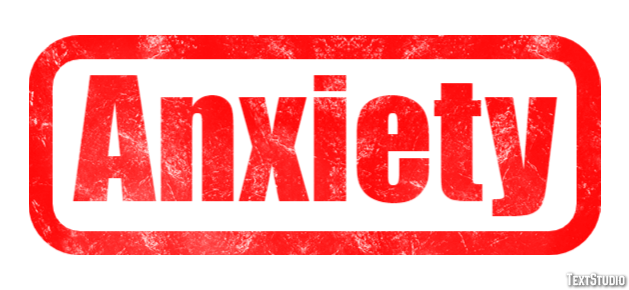 Anxiety Text Effect