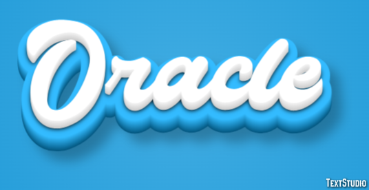 Oracle Texteffekt