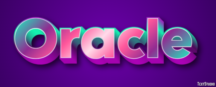 Oracle Texteffekt