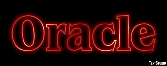 Oracle Texteffekt