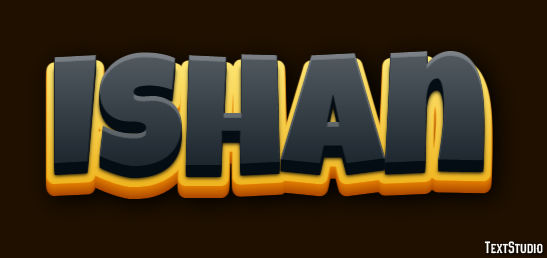 Ishan Эффект текста