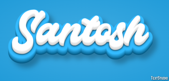 Santosh Effetto testo