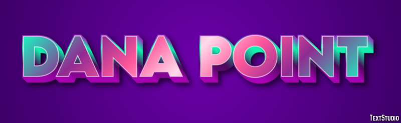 Dana Point Efekt tekstowy