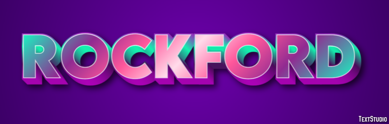 Rockford Efekt tekstowy