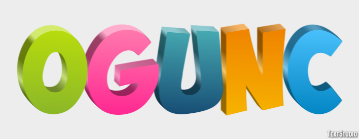 Öğünç Эффект текста