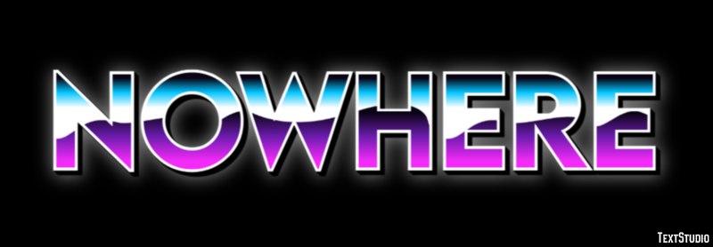 Nowhere Tekst Effect