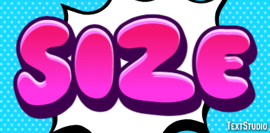 Size Text Effect