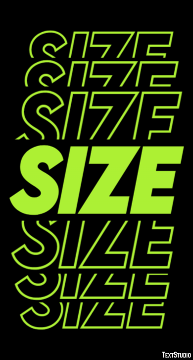 Size Text Effect