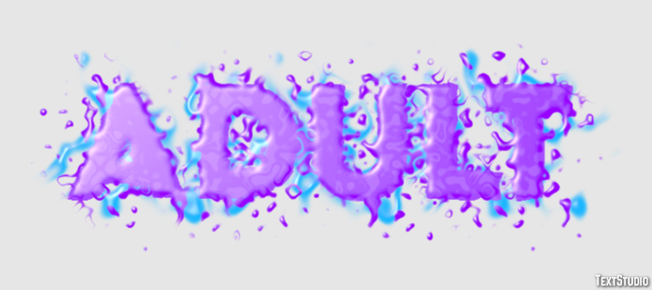 Adult Text Effect