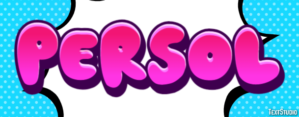 Persol Text effect