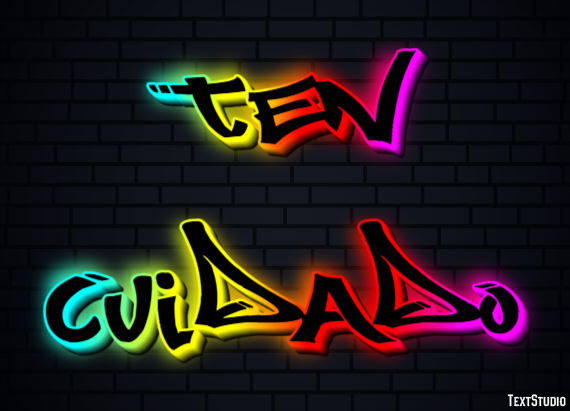 Ten cuidado Efekt tekstowy