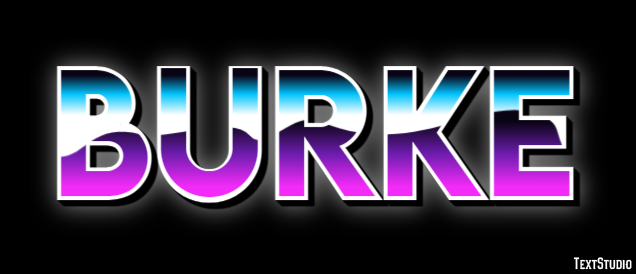 Burke Text effect