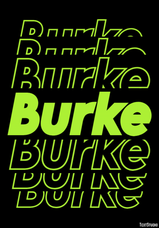 Burke Effetto testo