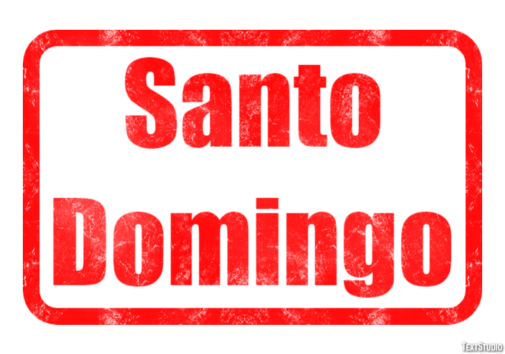 Santo Domingo Efekt tekstowy