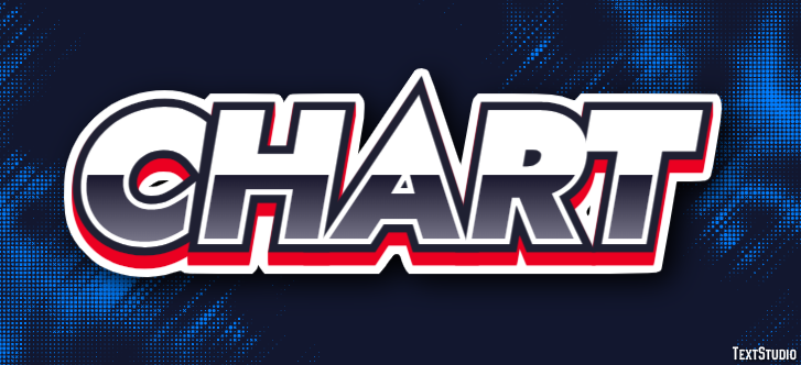 Chart Text Effect