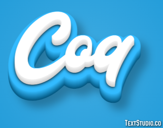 Coq Effet de Texte