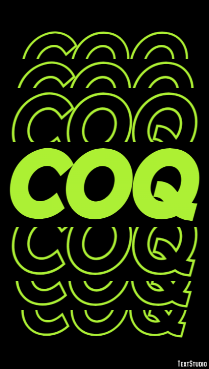 Coq Effet de Texte