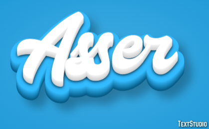 Asser Text Effect