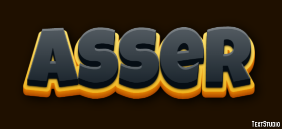 Asser Efekt tekstowy