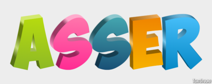 Asser Text Effect