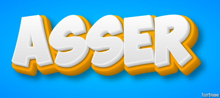 Asser Text Effect