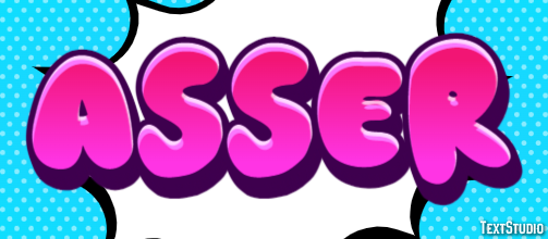 Asser Efekt tekstowy