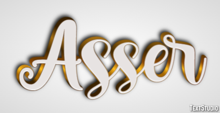 Asser Efekt tekstowy