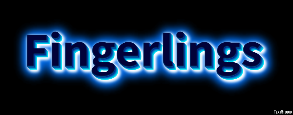 Fingerlings Text Effect