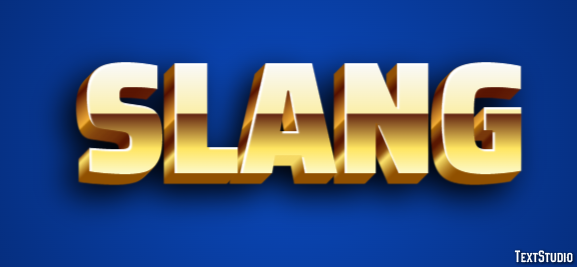 Slang Effetto testo
